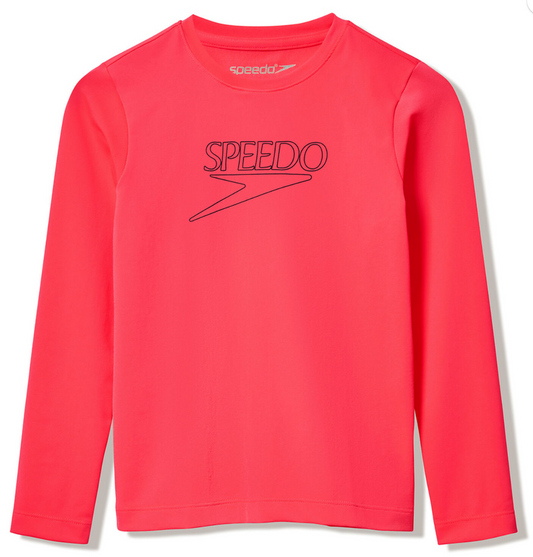 Unisex Long Sleeve Logo Rash Guard