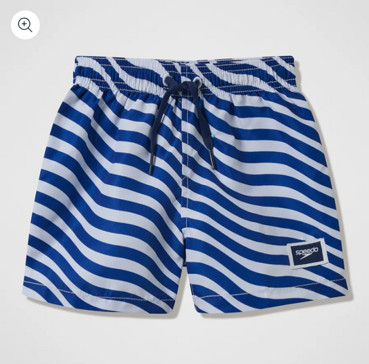 Infant Swim Short - Blue / White