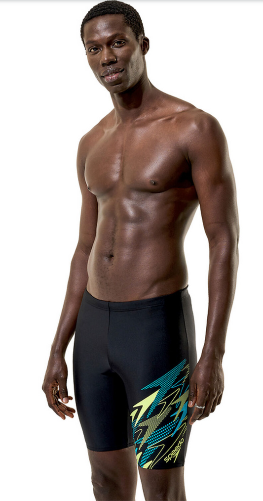 Medley Logo Jammer - Anthracite/Hyperteal - Men's