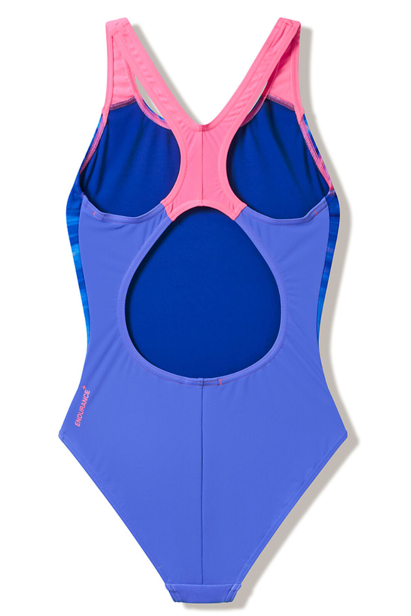 Engineered Print Splashback One Piece - Girls