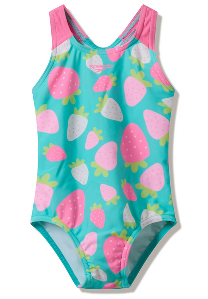 Infant Print 1 Piece - Aqua Breeze - Girls