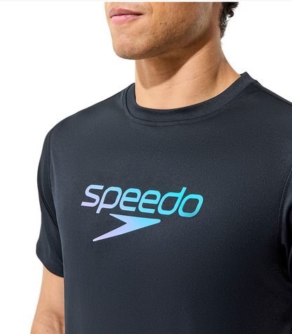 Short Sleeve Graphic Swim Shirt - Men's