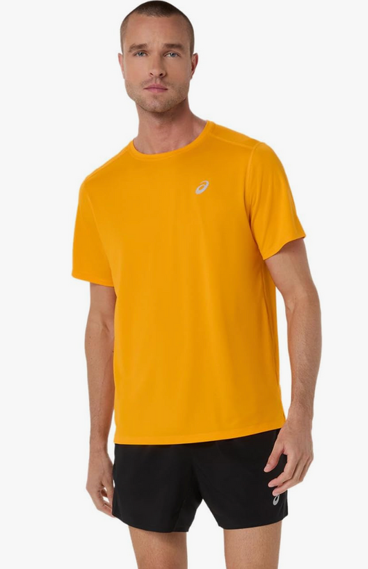 ASICS - Mens - SILVER SHORT SLEEVED TOP - multiple colours