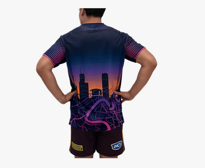 Asics - Brisbane Bronco's - Rep Run Out Tee 2026 - Men's