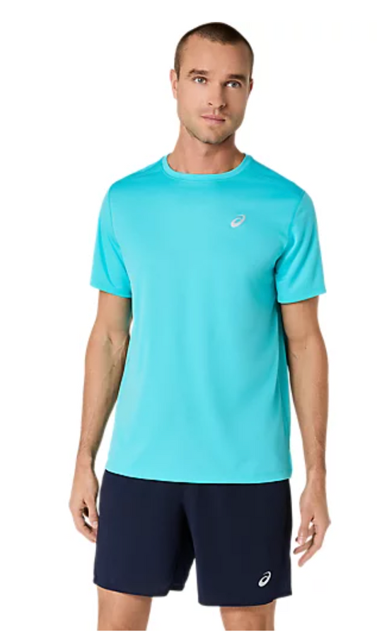 ASICS - Mens - SILVER SHORT SLEEVED TOP - multiple colours