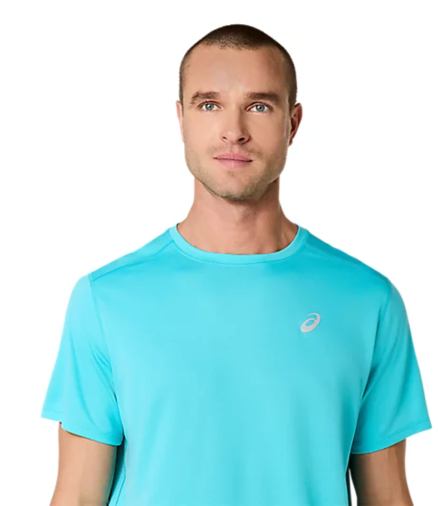 ASICS - Mens - SILVER SHORT SLEEVED TOP - multiple colours
