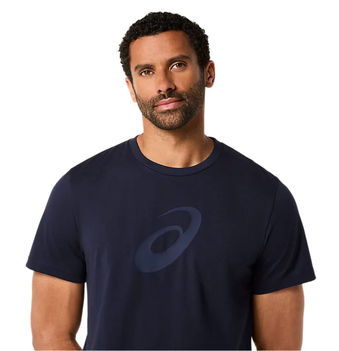 Spiral Graphic Tee - Cream / Midnight