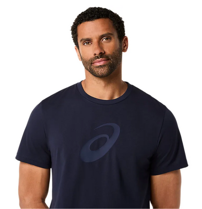 Spiral Graphic Tee - Cream / Midnight