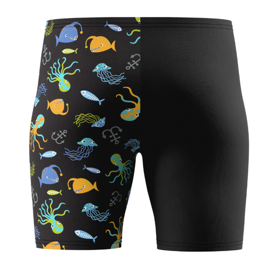 Infant Print Jammer - Anthracite - Boys