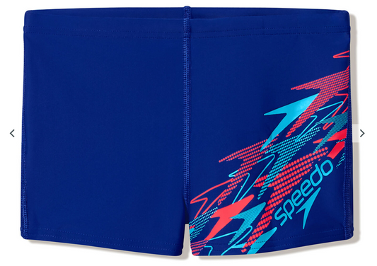 Medley Logo Aqua Short - Black/Green - Boys