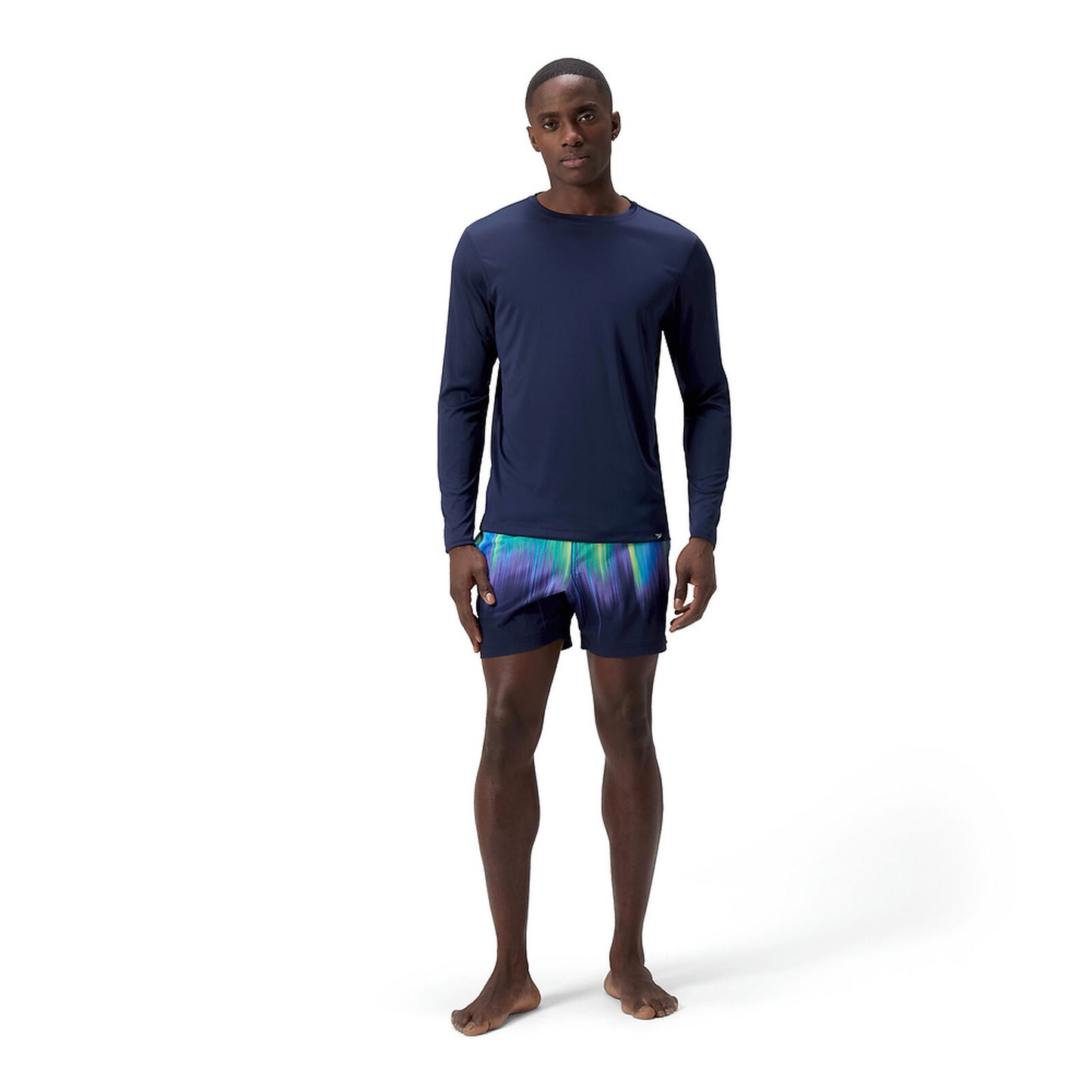 Speedo Surf Long Sleeve Graphic Rash Top Mens X7-69D-P2547