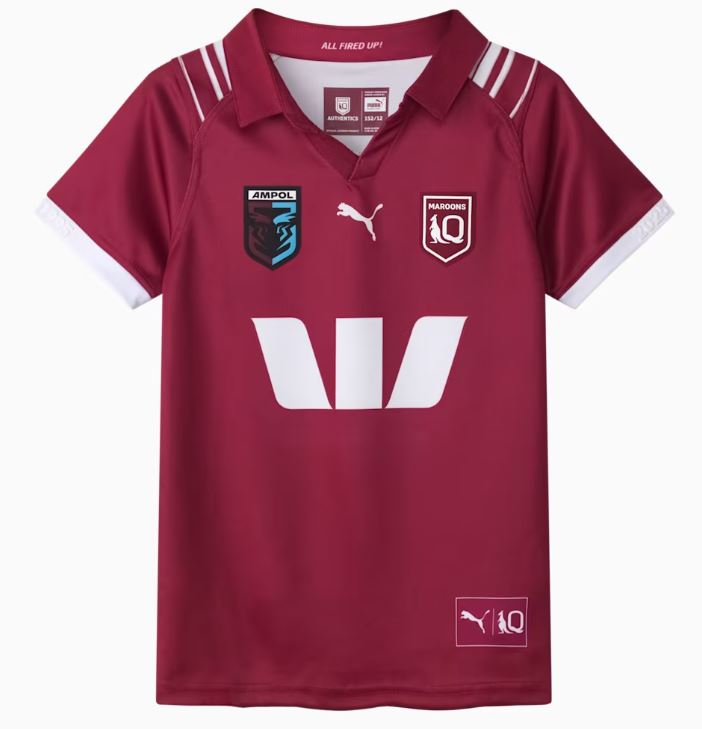 2025 QLD Replica Home Jersey - YOUTH