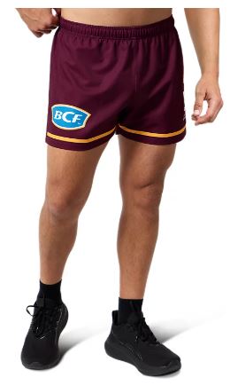 BRISBANE BRONCOS 25 REPLICA HOME SHORT - Mens