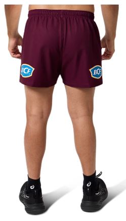 BRISBANE BRONCOS 25 REPLICA HOME SHORT - Mens