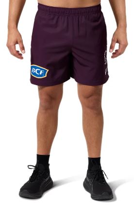 2025 BRISBANE BRONCOS REPLICA TRAINING SHORT - MENS