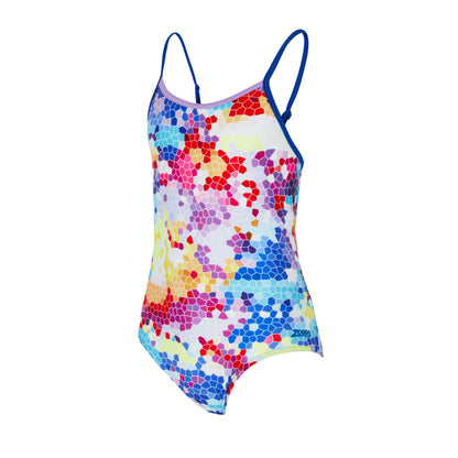 ZOGGS - GIRLS -  Jigsaw STARBACK SWIMSUIT