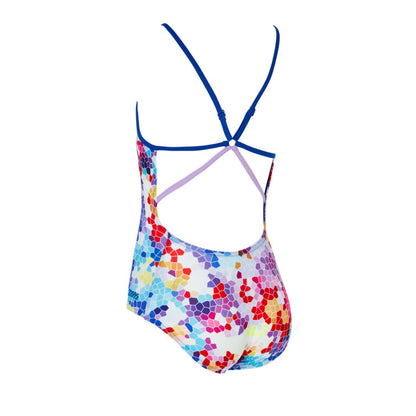 ZOGGS - GIRLS -  Jigsaw STARBACK SWIMSUIT