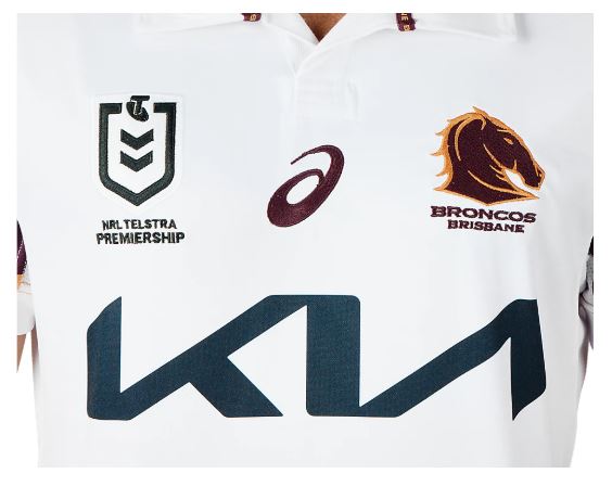 BRISBANE BRONCOS 24 REPLICA AWAY JERSEY - MENS