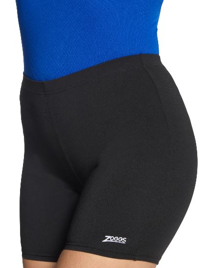 ZOGGS - WOMENS - Black MACKENZIE MID-THIGH SHORT